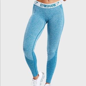 GYMSHARK blue flex leggings S